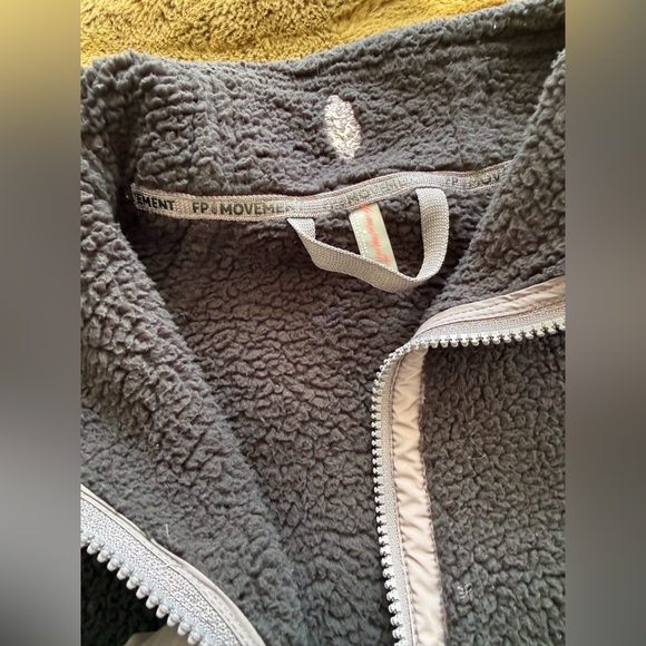 Free People Fleece 1/4 Zip Pullover - Picture 5 of 5